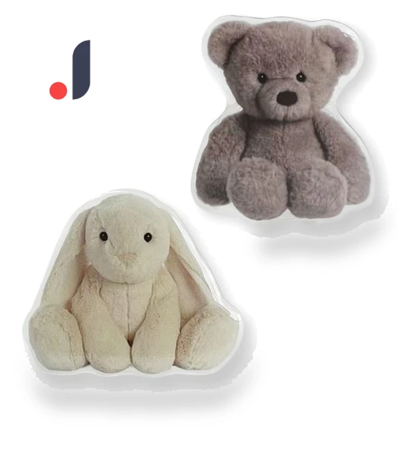 Smart Talking Pair Kara, 3 Years. Bear + Yellow Rabbit, 1 Set — Interactive, Board M Factory