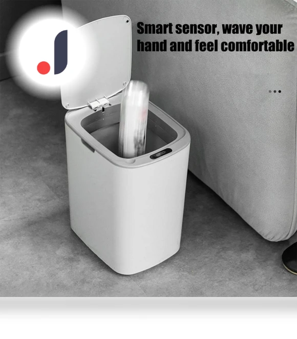 Smart Trash Bin — Waste Baskets, Simple and warm