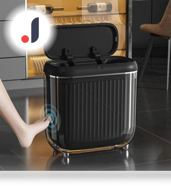 Smart Waste Bin Sensor — Waste Baskets, Simple and warm