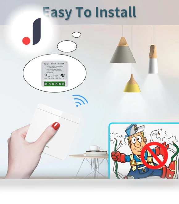 Smart WiFi Switch for Lighting — Smart Home Modules, Tuya