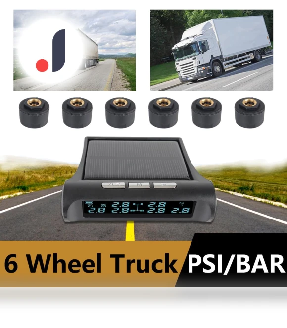 Solar Powered 6 Sensor TPMS System — TPMS Sensor Replacements, Explorer Outdoors