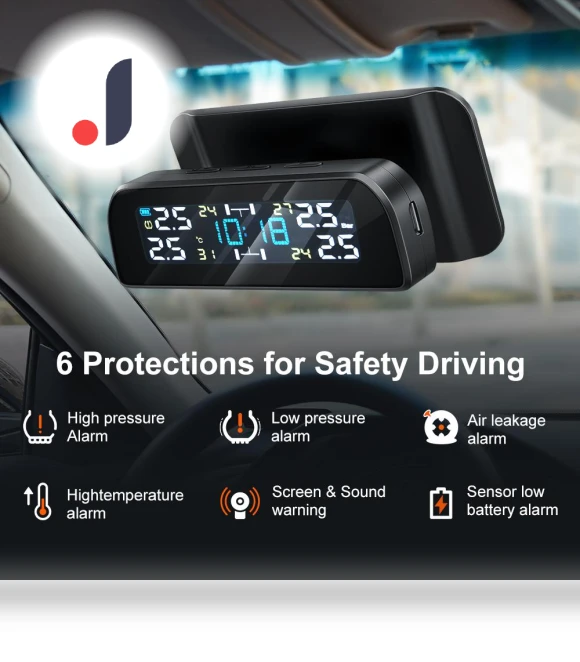 Solar Tire Pressure Monitoring System — TPMS Sensor Replacements, Good Household Items