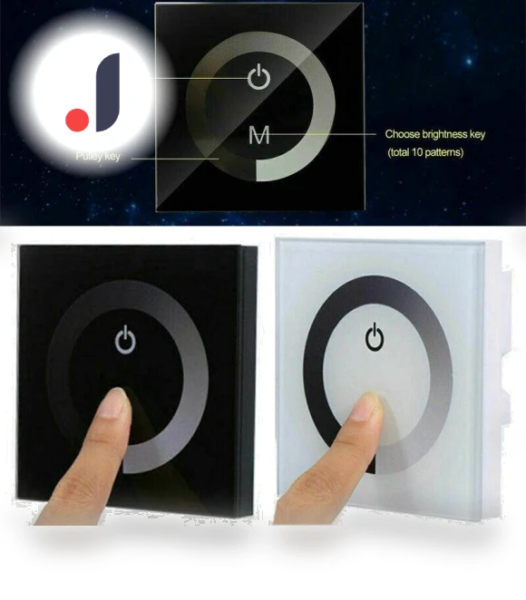 Touch Panel Smart Switch Lights Dimmer Controller — Dimmer Switches, Warm home textiles