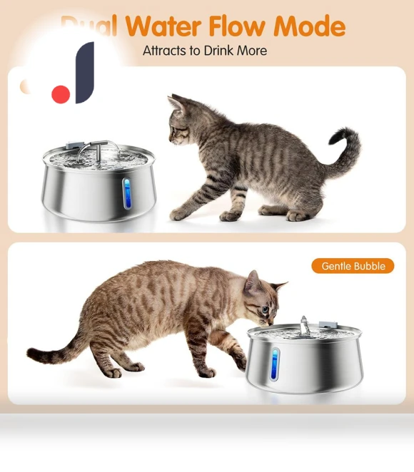 Transparent Touch Water Dispenser for Dogs — Feeding Supplies, Good Household Items