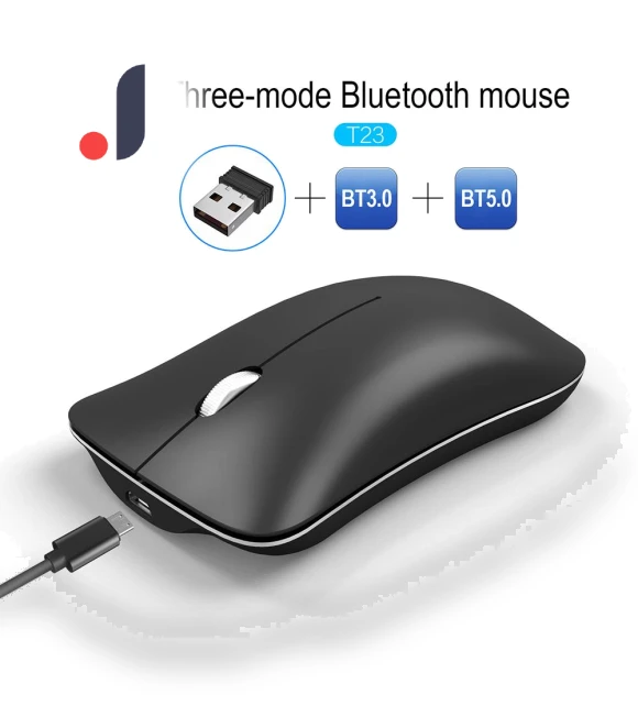 Wireless Three-Mode Mouse — Mouse Pads, Essager Electronic