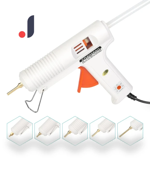 150W Smart Adjustable Temperature Glue Gun — Glue Guns, Charging set