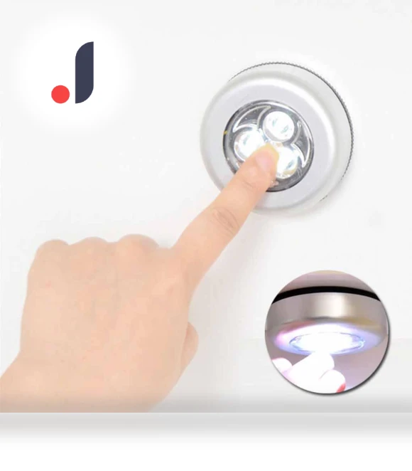 3 LED Night Light with Touch Control — Night Lights, Happy6