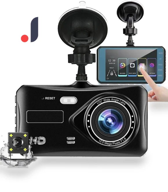 4-inch Touch Screen Car Driving Recorder — Dashboard Cameras, ZEKS