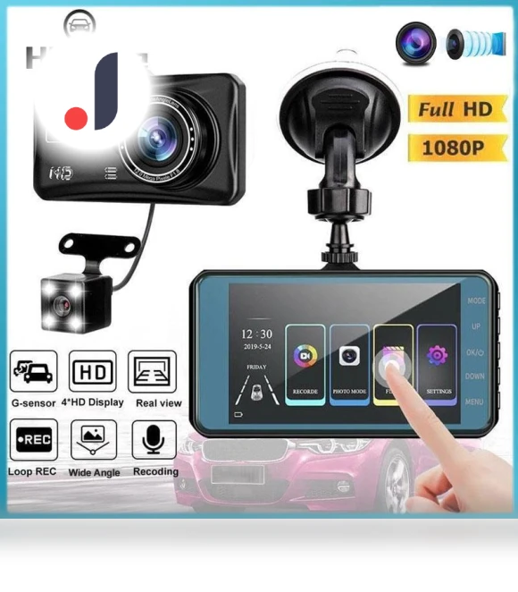4-inch Touch Screen Dash Cam — Dashboard Cameras, Home Of Auto Parts