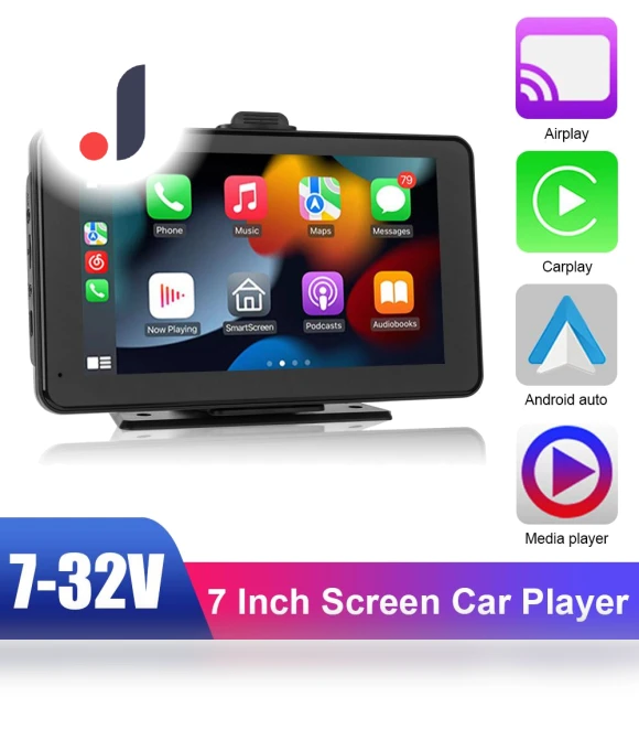 7-inch Touch Screen Car Display — Car Installation Essentials, Home Of Auto Parts