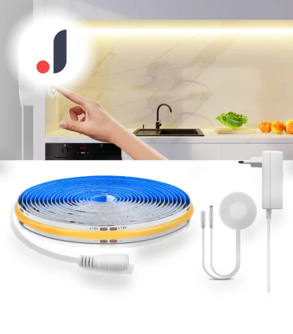 Adjustable Brightness COB LED Strip with Wireless Touch Control — LED Strips, MALITAI