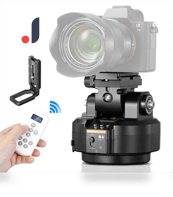 AI Smart Face Motorized Rotating Panoramic 2-Axis Gimbal Head — Tripod Heads, SOONPHO