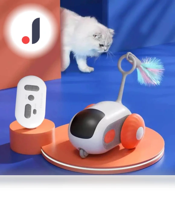 Automatic Moving Toy Car for Cats and Dogs — Interactive Animal Companions, sunshine888