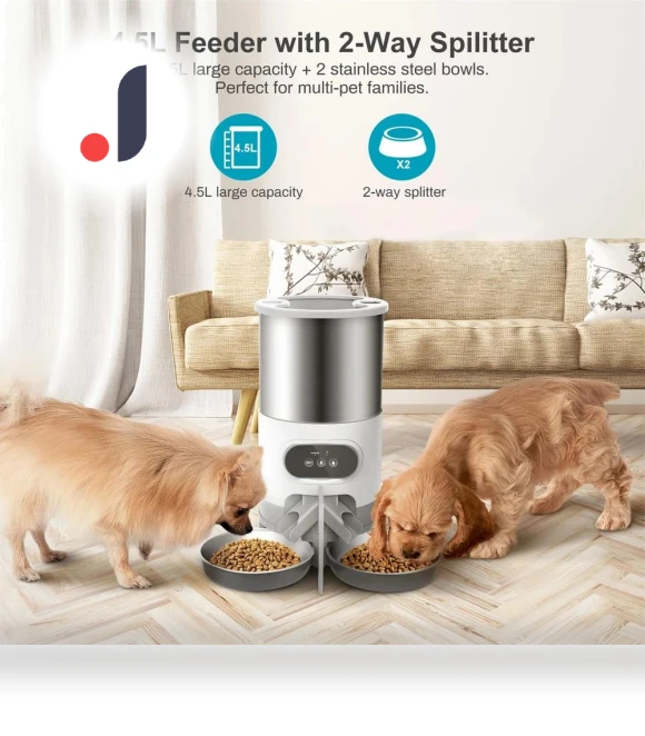 Automatic Pet Feeder — Automatic Feeders, Happy World Electronics
