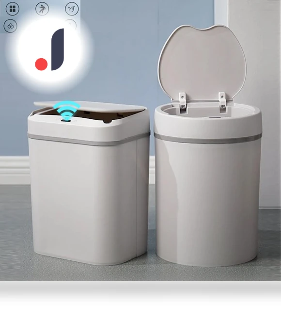 Automatic Smart Trash Bin — Kitchen Cans, Nature