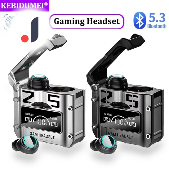 Bluetooth 5.3 Gaming Headset — Over-Ear Headphones, Meiteai-Electronics