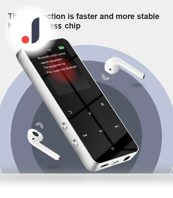Bluetooth MP3/MP4 Player with Built-in Speaker — Portable Media Players, Essager Electronic
