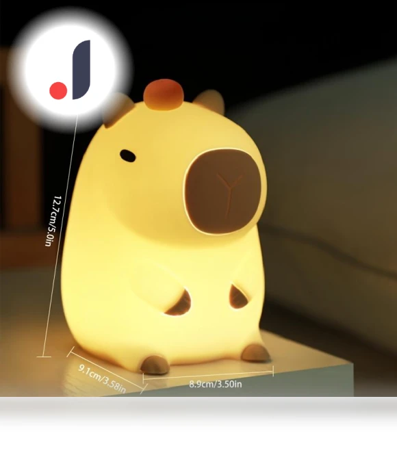 Capybara Night Light — Lamps & Shades, Power gears