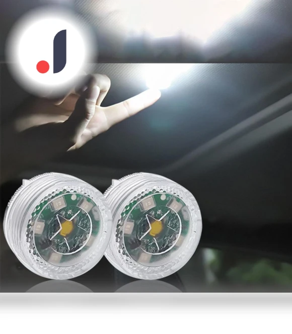 Compact and Bright Touch Car Interior Switch with 5 LED Ceiling Touch Lamps — Light Kit, Katarina