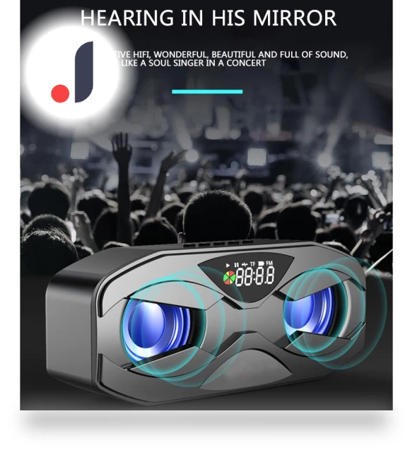 Cool Robot Design Bluetooth Speaker — Portable Audio Solutions, Zhizih