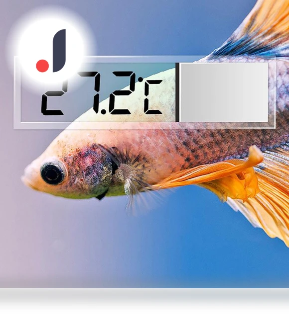 Digital LCD Aquarium Thermometer — Thermometers, Partition Wall