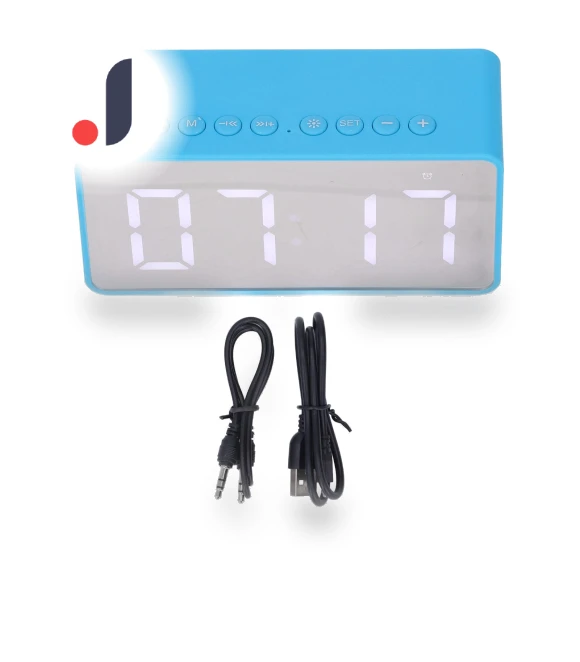 HD Mirror Alarm Clock with Bluetooth Speaker — Alarm, ZuiyouGongyi1