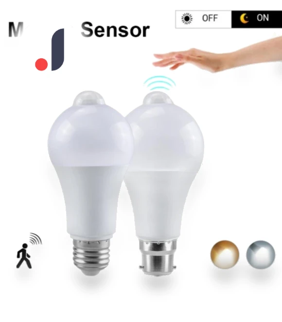 LED Motion Sensor Light Bulb — LED, Binchi Outdoor Product