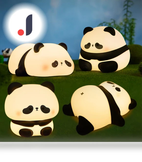 LED Night Light Cute Panda — Night Lights, Binchi Lighting Appliances