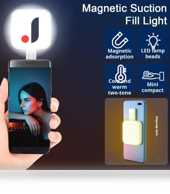 Magnetic LED Fill Light — Photography Lighting & Studio Equipment, Electronic BBA