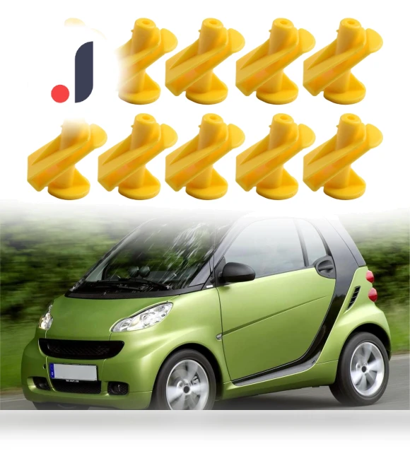 Mounting Clip for Underbody Trim — Clips, Green Car