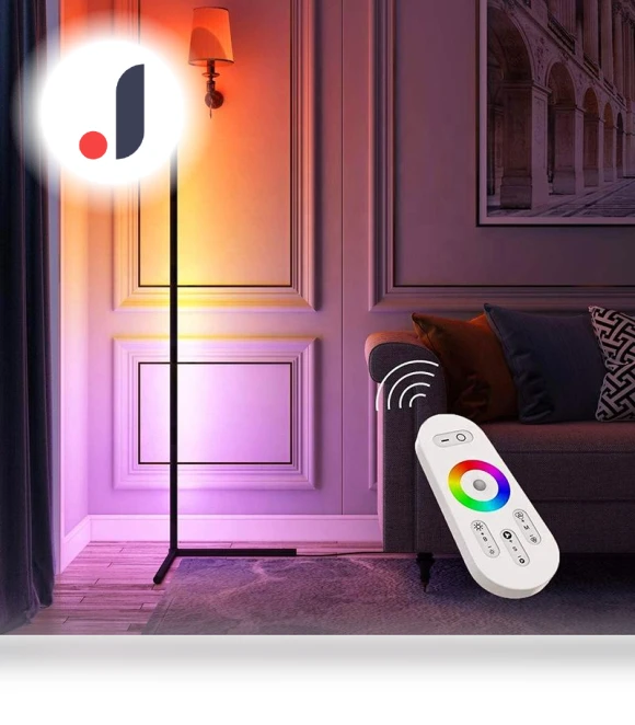 Multicolor 3-in-1 Scandinavian Indoor RGB Smart Corner Lighting — LED Strips, Zhou Yajin
