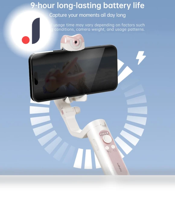 Portable 3-Axis Smartphone Stabilizer — Steady Shots, Hohem