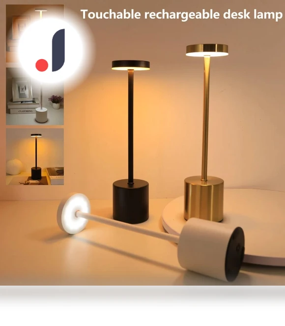 Rechargeable Touch LED Desk Lamp — Study & Desk Lighting, YWZT Decorative lights