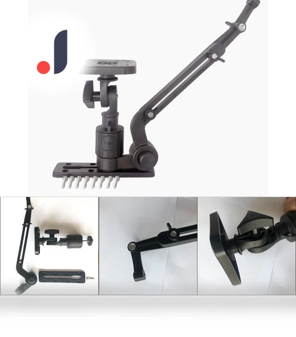 Sensor Mount with Gear Head — , Kayak Black