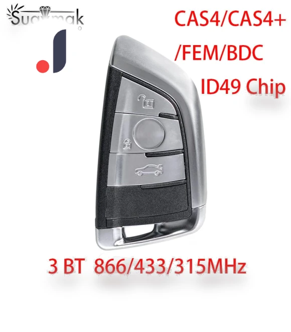 Smart 3 Button Remote Key Fob — Keyless Entry, SUAYMAK CK