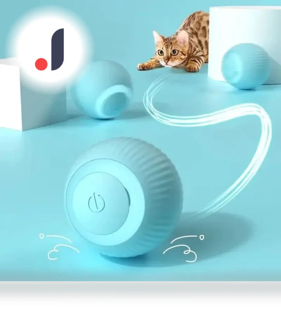 Smart Cat Toy with Rolling Ball — Cat Playthings, NATAWA