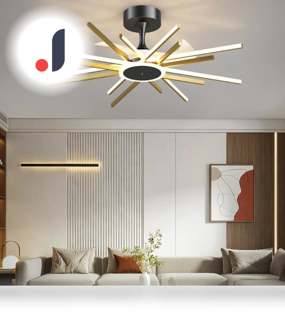 Smart Ceiling Fan with Light — Ceiling Fan Lighting Solutions, Yuda Lighting