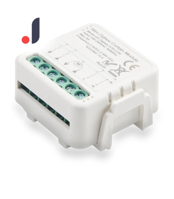 Smart Curtain Switch Module — Smart Home Modules, White Dream