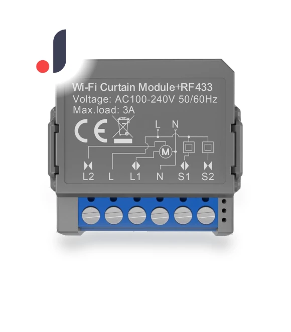 Smart Curtain Switch Module — Smart Home Modules, Tuya