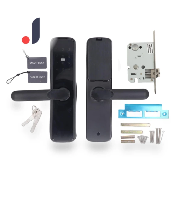 Smart Lock with App Password, IC Card and Key Unlock — Smart Home Security, Amazing-duoqiao