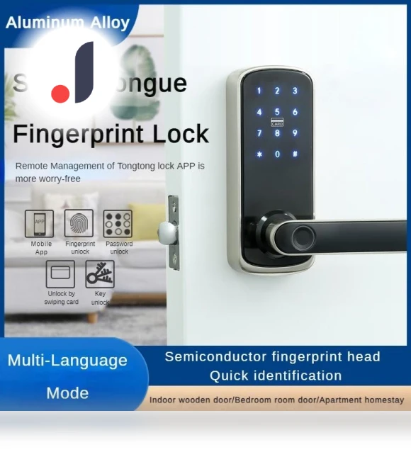 Smart Lock with Fingerprint — Smart Home Security, Sea Global
