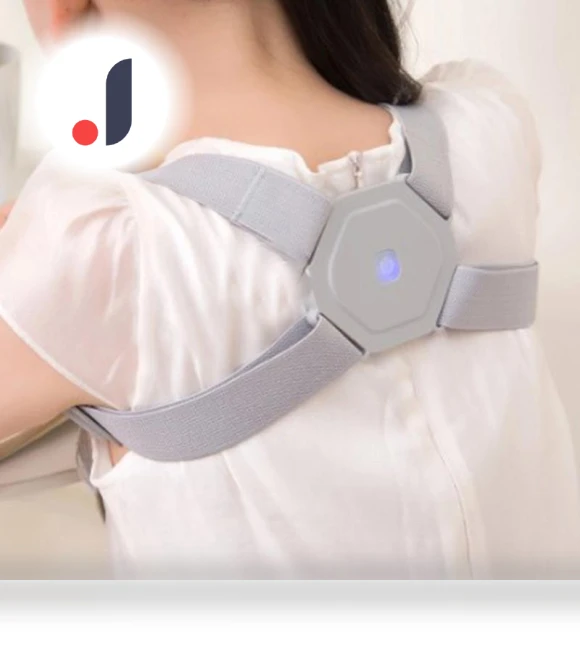 Smart Posture Corrector with Vibration Sensor — Wearable Accessories, Pecking at jade