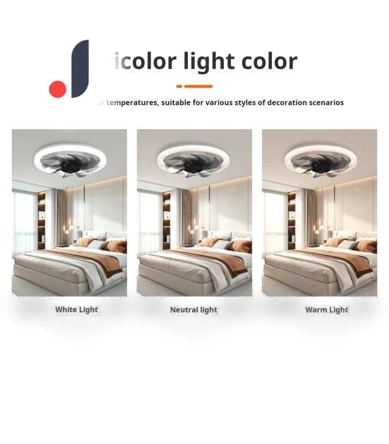 Smart Silent Ceiling Fan with Light — Ceiling Fan Lighting Solutions, Household Good