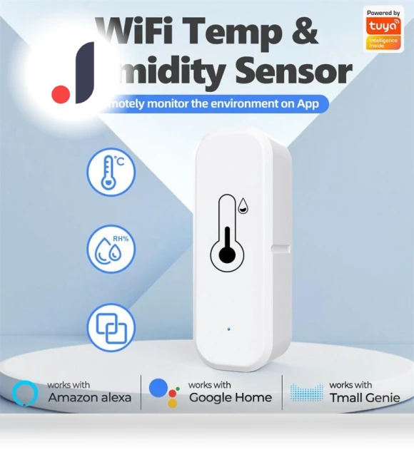 Smart Temperature and Humidity Sensor — Home Climate Control, Popular House