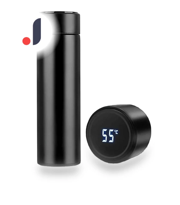 Smart Temperature Display Vacuum Insulated Cup — Beverage Warmers, Cosy Homes