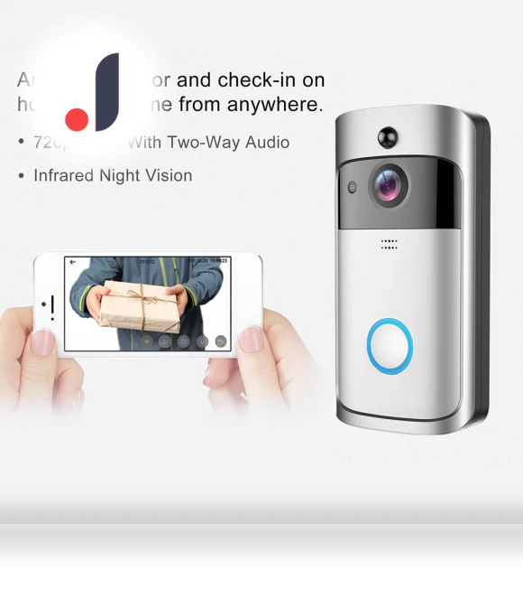 Smart Video Doorbell — Smart Home Security, TOMTOP JMS