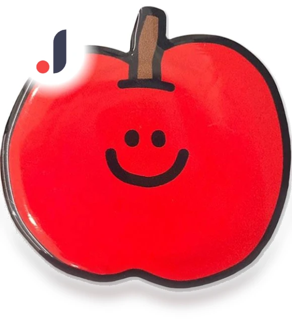 Smile Apple Epoxy Resin Smart Talk — Gadget Essentials, Board M Factory