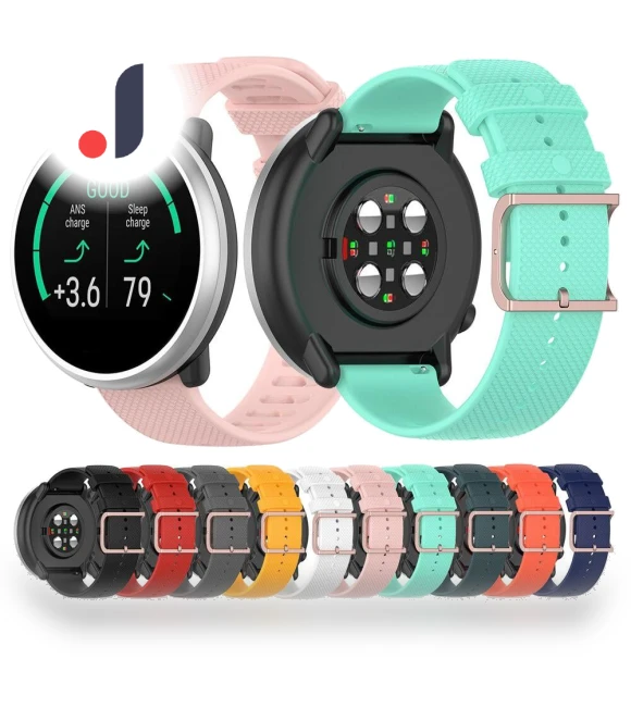 Soft Silicone Wrist Strap for Smartwatches — Wearable Accessories, bushoukeji01