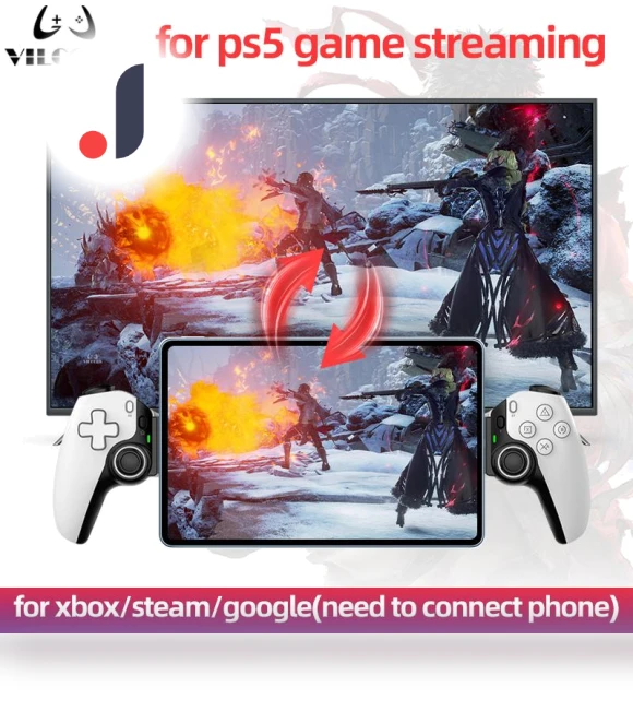 Telescopic Game Controller with Hall Gamepad — Game Controllers, VILCORN