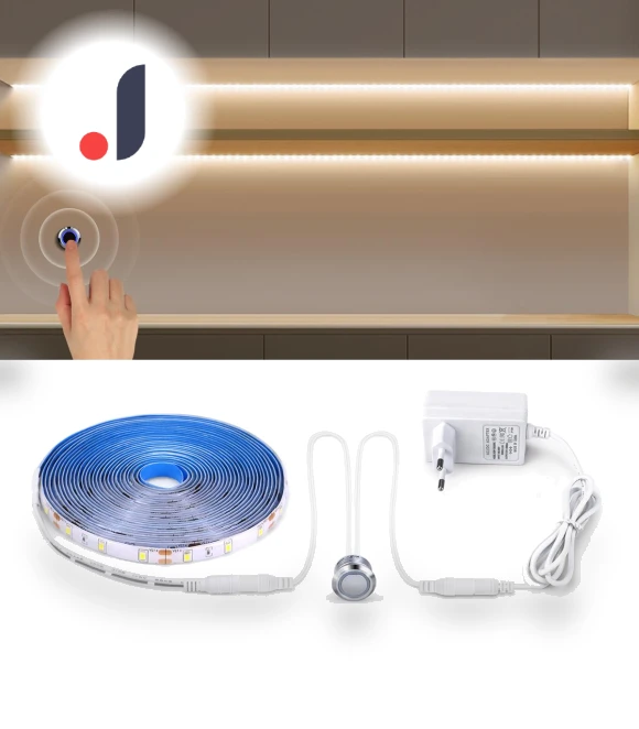 Touch LED Strip Light with Brightness Adjustment — LED Strips, MALITAI